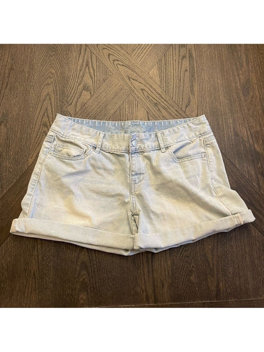 Tommy Hilfiger Jean Shorts Light Blue Size 4